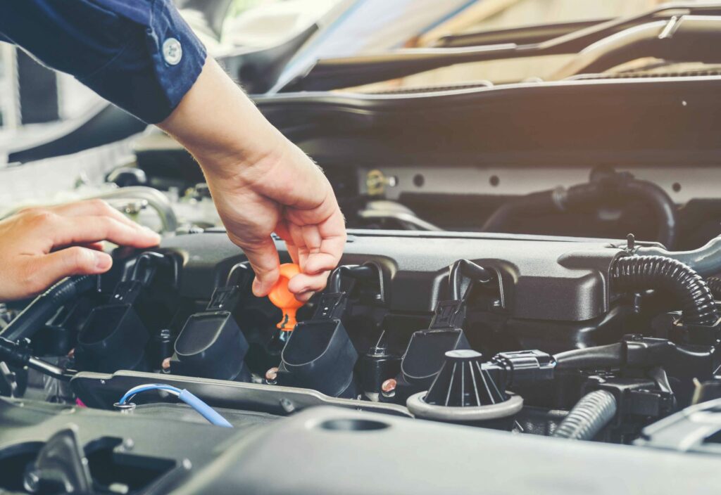 Maintaining the air and oil filters will result in a happy engine.